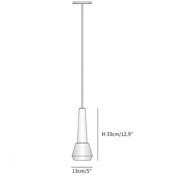 Lampada a sospensione Fontenay