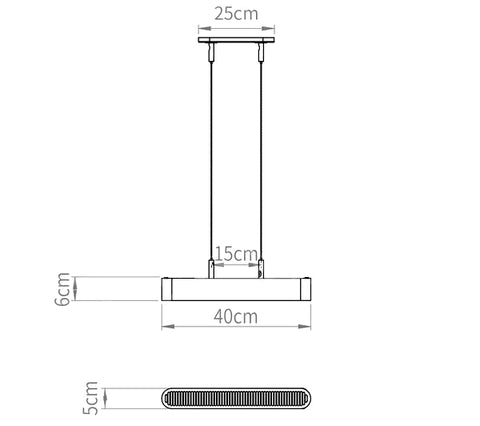 Lampada a sospensione Colt