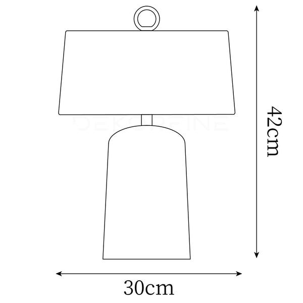 Lámpara de mesa Aogashima