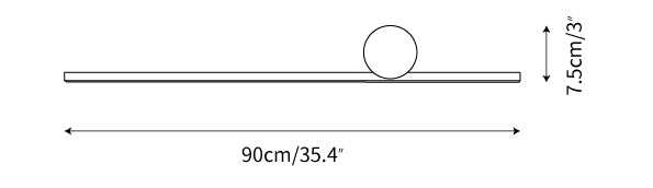 Curved Wall Lamp