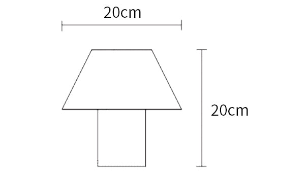 Lámpara de mesa Petra de Parachilna