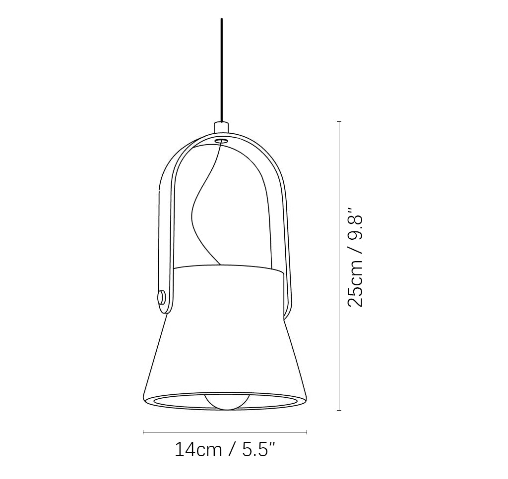 Travertine Nissa Pendant Lamp