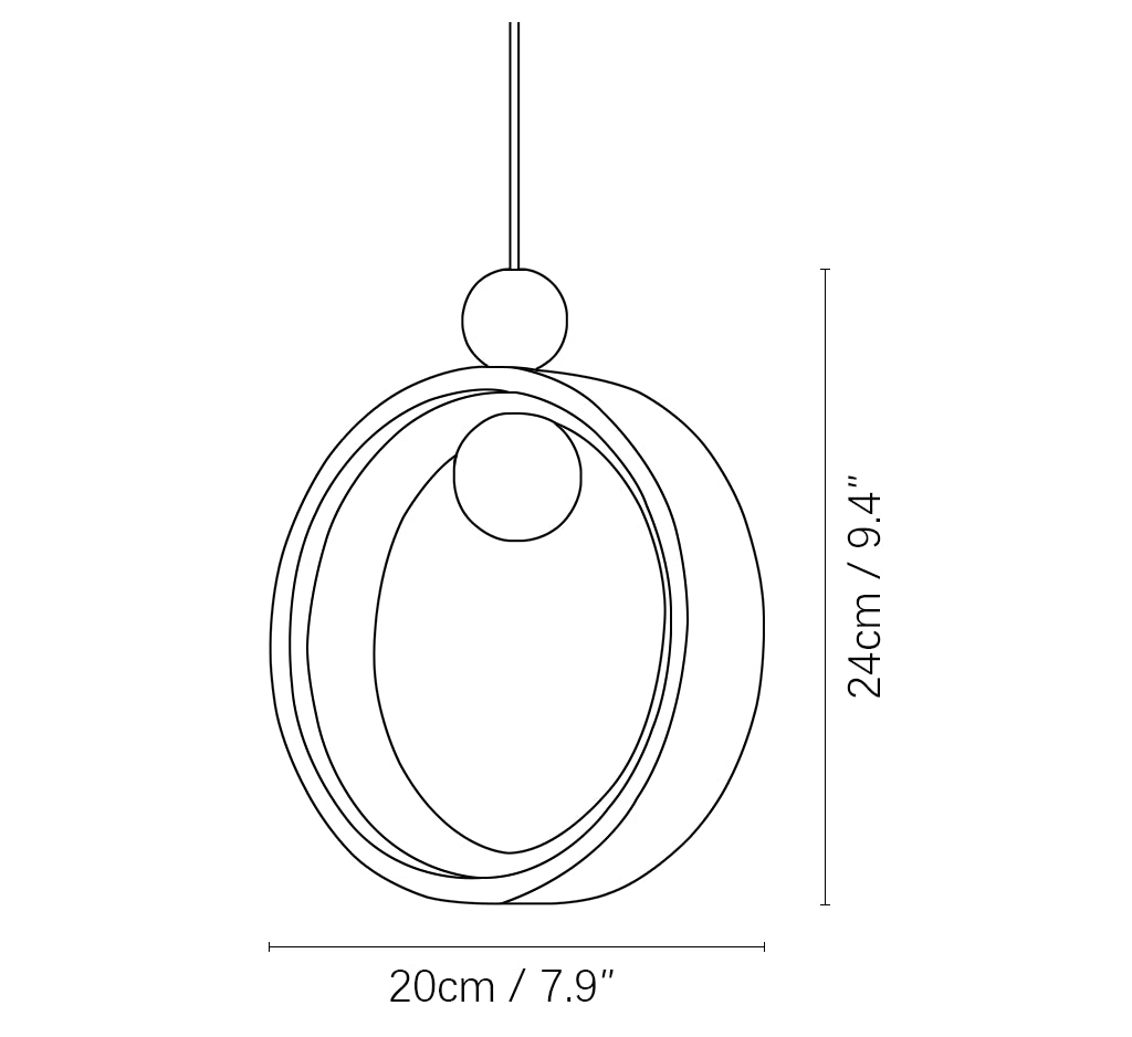 Round Orvion Pendant Lamp