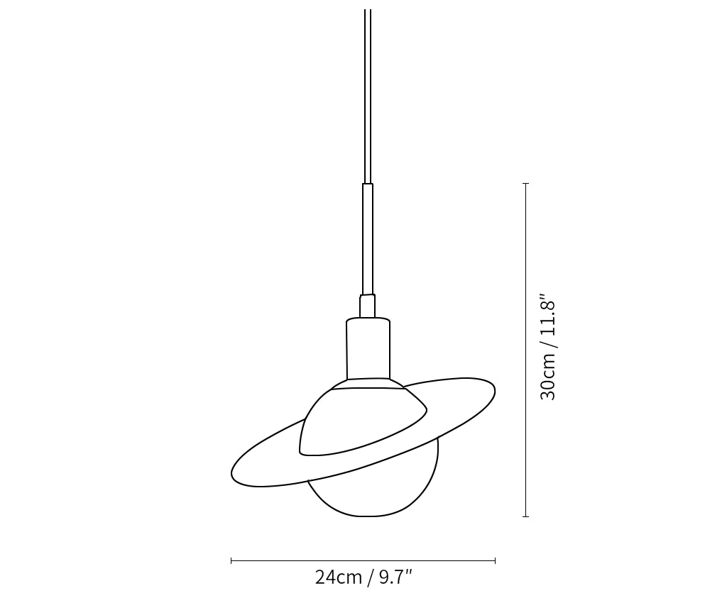 Luxury Alabaster Round Pendant Lamp