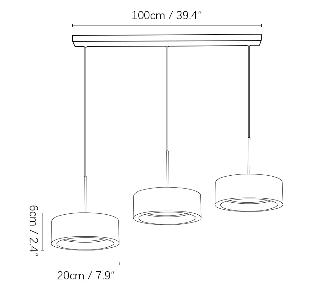 Round Marble Elancourt Pendant Lamp