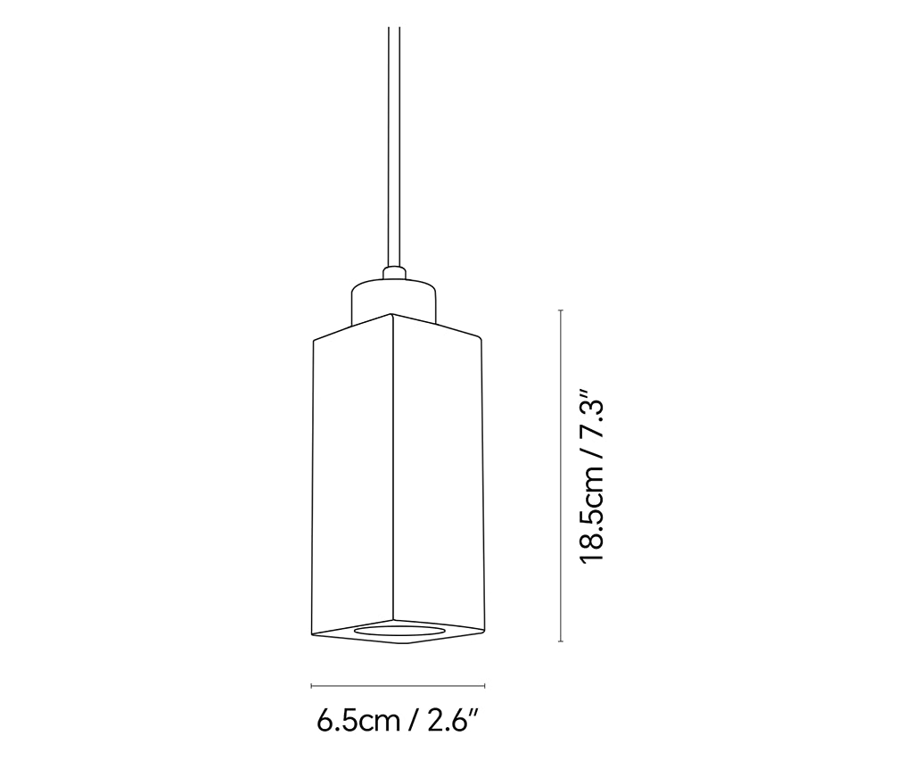 Natural Travertine GLigEt Pendant Light