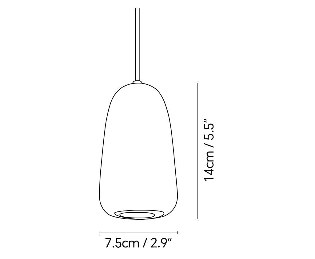 Travertine Brrskbk Cylindrical Pendant Light