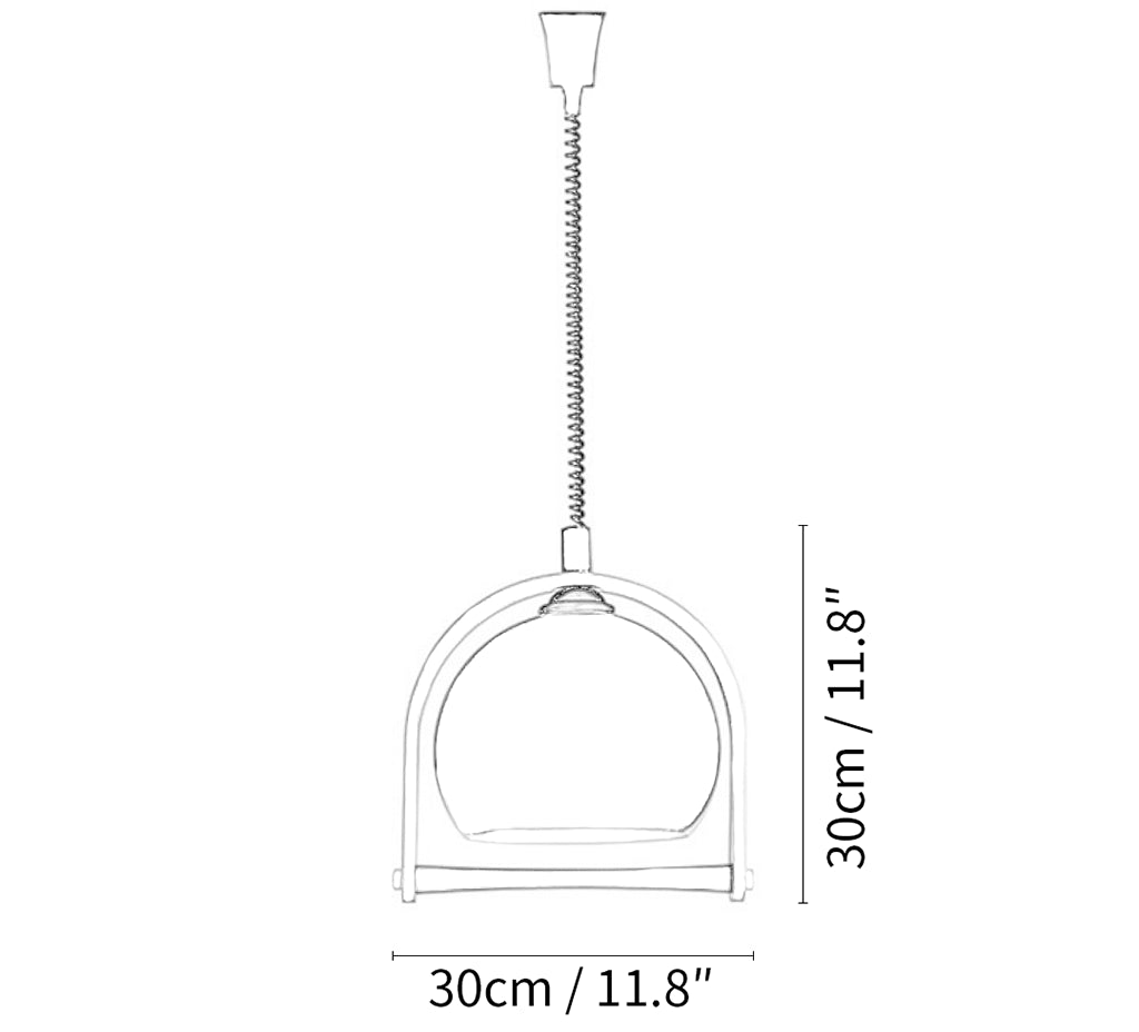 Pallade Coffee Pendant Lamp